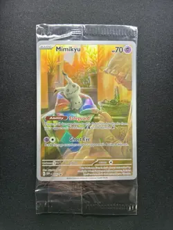 Pokemon: Mimikyu Scarlet & Violet Promo 075 (Sealed) - Image 1
