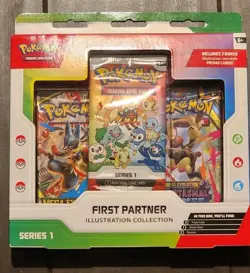 🔥🔥Pokemon First Partner Series 1 Illustration Collection Sealed Case🔥🔥 - Image 3