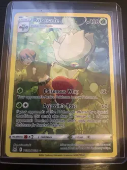 Pokemon Roserade TG02/TG30 Lost Origin Trainer Gallery Ultra Rare Holo Stage 1 - Image 1