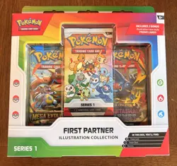 SEALED - Pokemon First Partner Illustration Collection Series 1 Box - LOT OF 6 - Image 2