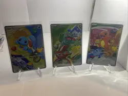 Pokemon 30th Anniversary First Partner Pack Charmander, Squirtle,Bulbasaur - Image 1