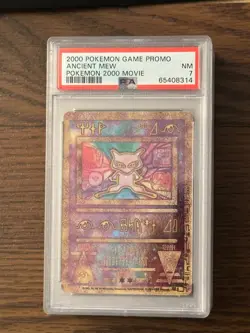Pokemon Ancient Mew Movie Promo PSA 7 Certification # 65408314 - Image 1