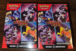 Pokemon Destined Rivals Booster Bundle Lot Of 2 - SEALED - FREE SHIPPING - Image 1