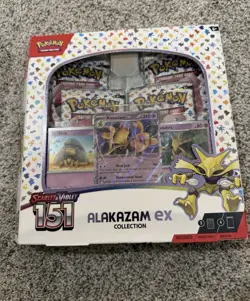 Pokemon TCG SV: Scarlet & Violet 151 Alakazam ex Collection Box Sealed (READ!) - Image 1
