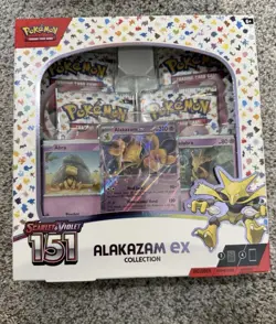 Pokemon TCG SV: Scarlet & Violet 151 Alakazam ex Collection Box Sealed (READ!) - Image 4