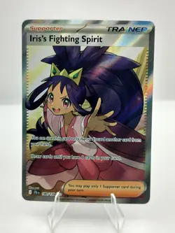 Pokemon Iris's Fighting Spirit 180/159 Journey Together English NM - Image 1
