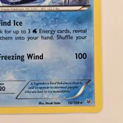 Articuno 16/108 Rare XY Roaring Skies LP Pokemon - Image 5