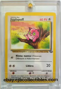 Pokemon JIGGLYPUFF 54/64 Jungle (Italian / Italiano) - Light Play 🍒 - Image 1
