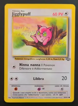 Pokemon JIGGLYPUFF 54/64 Jungle (Italian / Italiano) - Light Play 🍒 - Image 4