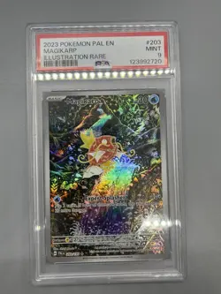 Pokemon Magikarp Paldea Evolved Illustration Rare 203/193 PSA9 - Image 3