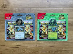 Pokemon Ascended Heroes Larry & Erika 2-Pack Blister Bundle LOT - In-Stock - Image 1