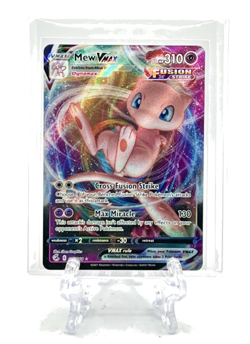 MEW VMAX 2021 Pokemon TCG Fusion Strike #114/264 FULL ART ULTRA RARE HOLO - Image 1
