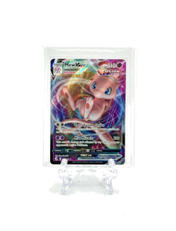 MEW VMAX 2021 Pokemon TCG Fusion Strike #114/264 FULL ART ULTRA RARE HOLO - Image 3
