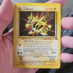 Pokemon First Movie Promo Set Pikachu Mewtwo(x2) Dragonite Electabuzz GoldStmp - Image 2