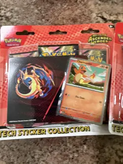 LOT of 2: Pokemon TCG Ascended Heroes Tech Sticker Collection Factory Sealed - Image 4