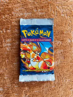 Booster Pokemon Set de Base Edition 1 DRACAUFEU Lourd HOLO Garantie 🇫🇷 Scelle - Image 2