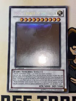 Odin, Father Of The Aesir STOR-EN040 Ghost Rare 1st Edition YuGiOh! NM - Image 3