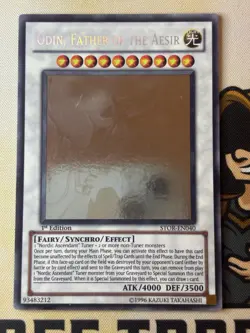 Odin, Father Of The Aesir STOR-EN040 Ghost Rare 1st Edition YuGiOh! NM - Image 4