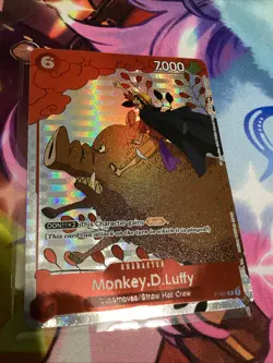 Monkey.D.Luffy (Gift Collection 2023) P-001 One Piece Promotion Cards Foil - Image 1