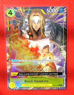 BASIL HAWKINS - One Piece OP10-109 - (Alt Art) Rare R - Premium Booster Vol. 2 - Image 1