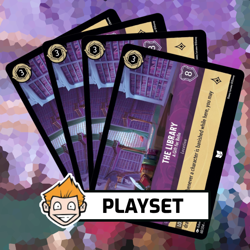 4x The Library - A Gift for Belle (#68) Playset - Shimmering Skies, Lorcana - Image 1