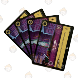 4x The Library - A Gift for Belle (#68) Playset - Shimmering Skies, Lorcana - Image 2