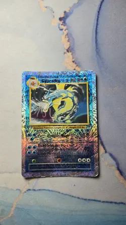 Pokemon Gyrados 12/110 2002 Vintage Legendary Collection Reverse Holo Rare Card - Image 1