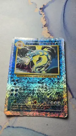 Pokemon Gyrados 12/110 2002 Vintage Legendary Collection Reverse Holo Rare Card - Image 2