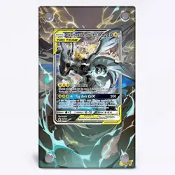 Pikachu & Zekrom GX SM168 Pokemon Extended Artwork Protective Card Display Case - Image 1