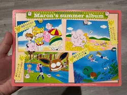 Pokemon Japanese Ciao pipipi Appendix 1999 Maron Summer Album Pikachu Jumbo Card - Image 1