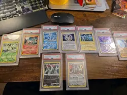 2009 Pokemon Arceus Platinum AR 1/9 Set Psa Lot (Looks Awsome Displayed) 9 Cards - Image 1