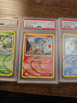 2009 Pokemon Arceus Platinum AR 1/9 Set Psa Lot (Looks Awsome Displayed) 9 Cards - Image 4