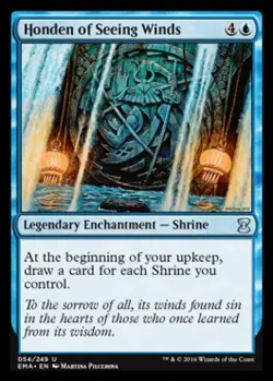 Honden of Seeing Winds -Foil Near Mint MTG Eternal Masters - Image 1
