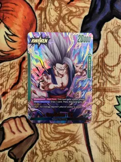 Son Gohan : SH FB09-049 Leader Alternate Art Dual Evolution Dragon Ball Card Eng - Image 1