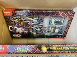 Pokemon Trading Card Games 25 Great Tusk Iron Threads Ex Premium Collection - Image 3