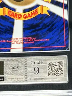 [ARS 9] Mew Pokemon Card Japanese No.151 Fossil Set 1996 Vintage Holo - Image 5