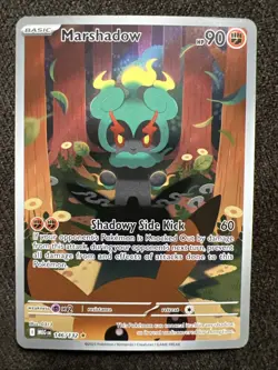 Pokemon TCG Marshadow Illustration Rare Mega Evolution Card 146/132 NM Condition - Image 1