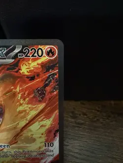Pokemon TCG Team Rockets Moltres EX Holo Card 229/182 Sir Destined Rivals - Image 3