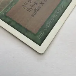 Hurricane Unlimited Edition (2ED) Magic the Gathering 1993 Uncommon MP - Image 3