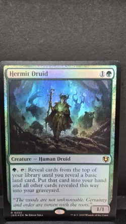 Foil Hermit Druid R Innistrad Remastered 202 NM - Image 1