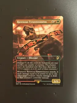 Ravenous Tyrannosaurus (Borderless) Universes Beyond: Jurassic World - Image 1