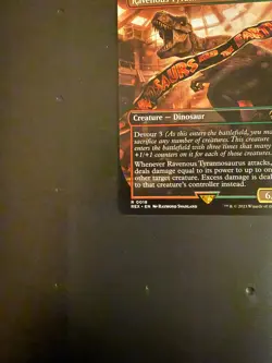 Ravenous Tyrannosaurus (Borderless) Universes Beyond: Jurassic World - Image 4