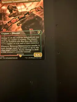 Ravenous Tyrannosaurus (Borderless) Universes Beyond: Jurassic World - Image 5