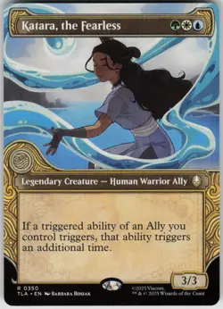 MTG Katara the Fearless (Showcase) Normal NM Avatar The Last Airbender Magic 350 - Image 1