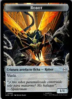 2025 Magic the Gathering MTG Spider-Man: Food (Comida) (Robot) Spanish - Image 2