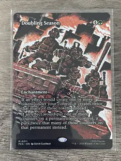 Doubling Season (Borderless) - Teenage Mutant Ninja Turtles Source Material - Image 1