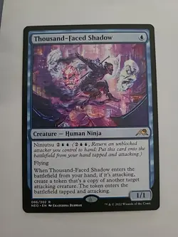 Magic: the Gathering - Thousand-Faced Shadow-Near Mint Non Foil - Image 1