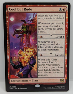 Cool but Rude Teenage Mutant Ninja Turtles Regular NM MTG - Image 1