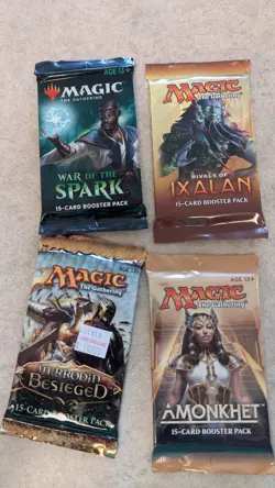 Magic The Gathering Sealed Booster Pack Lot x10. Mirrodin Besieged and more! - Image 3