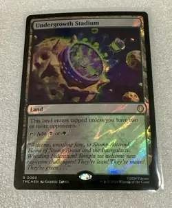 Undergrowth Stadium (Surge Foil) Commander: Teenage Mutant Ninja Turtles R80 TMC - Image 1